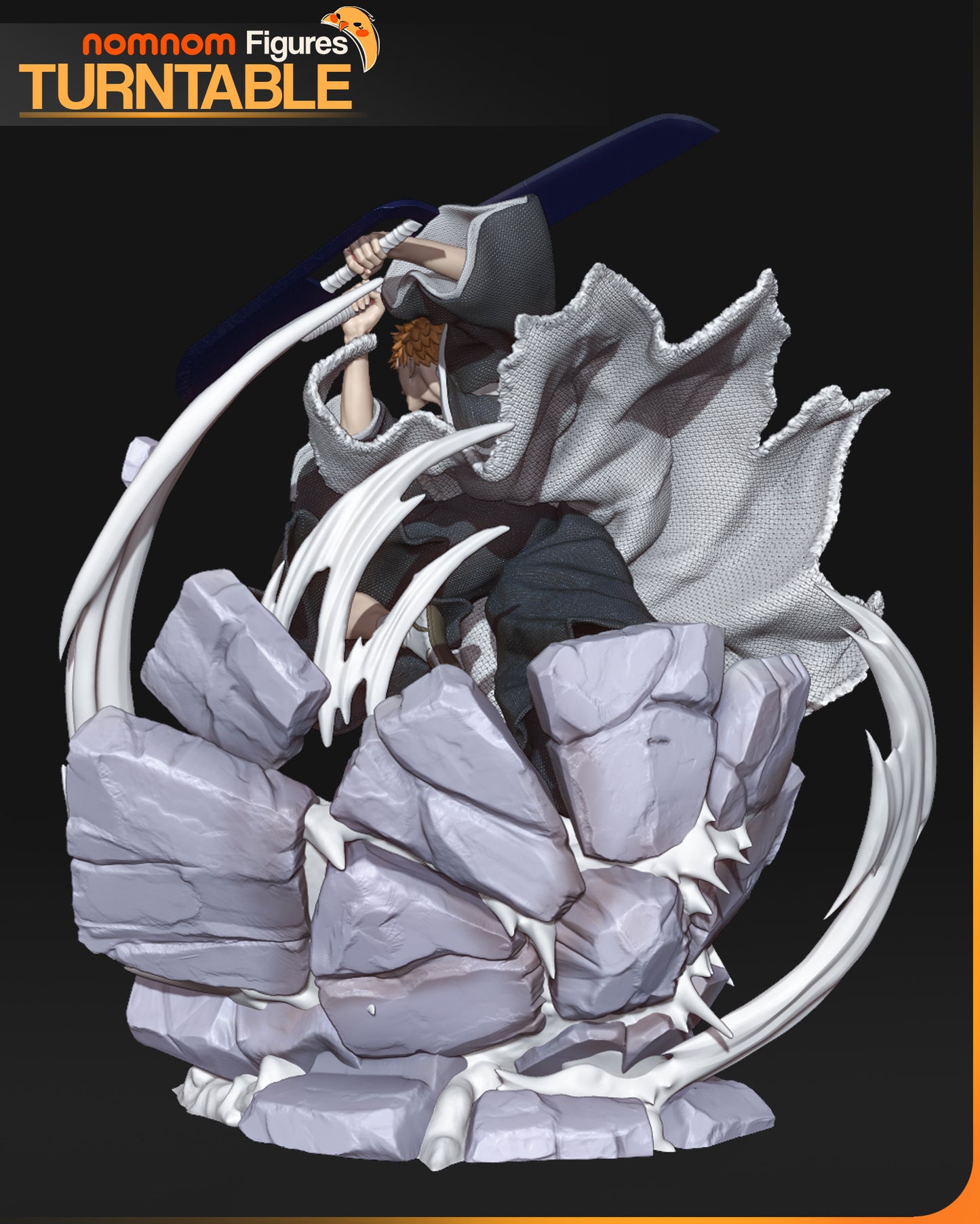 Ichigo Kurosaki (Bleach) 3d Printed Model Kit