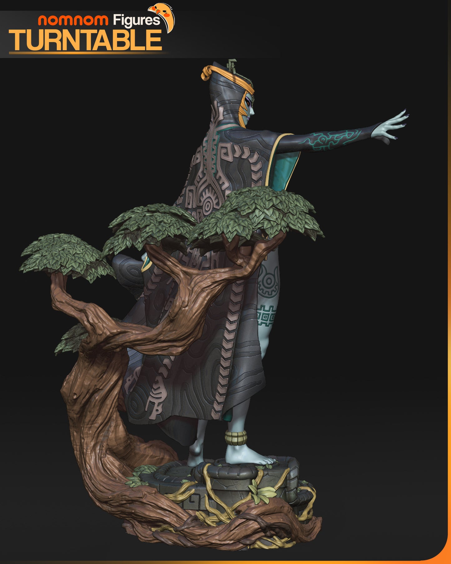 Midna (Legend of Zelda) 3d Printed Model Kit