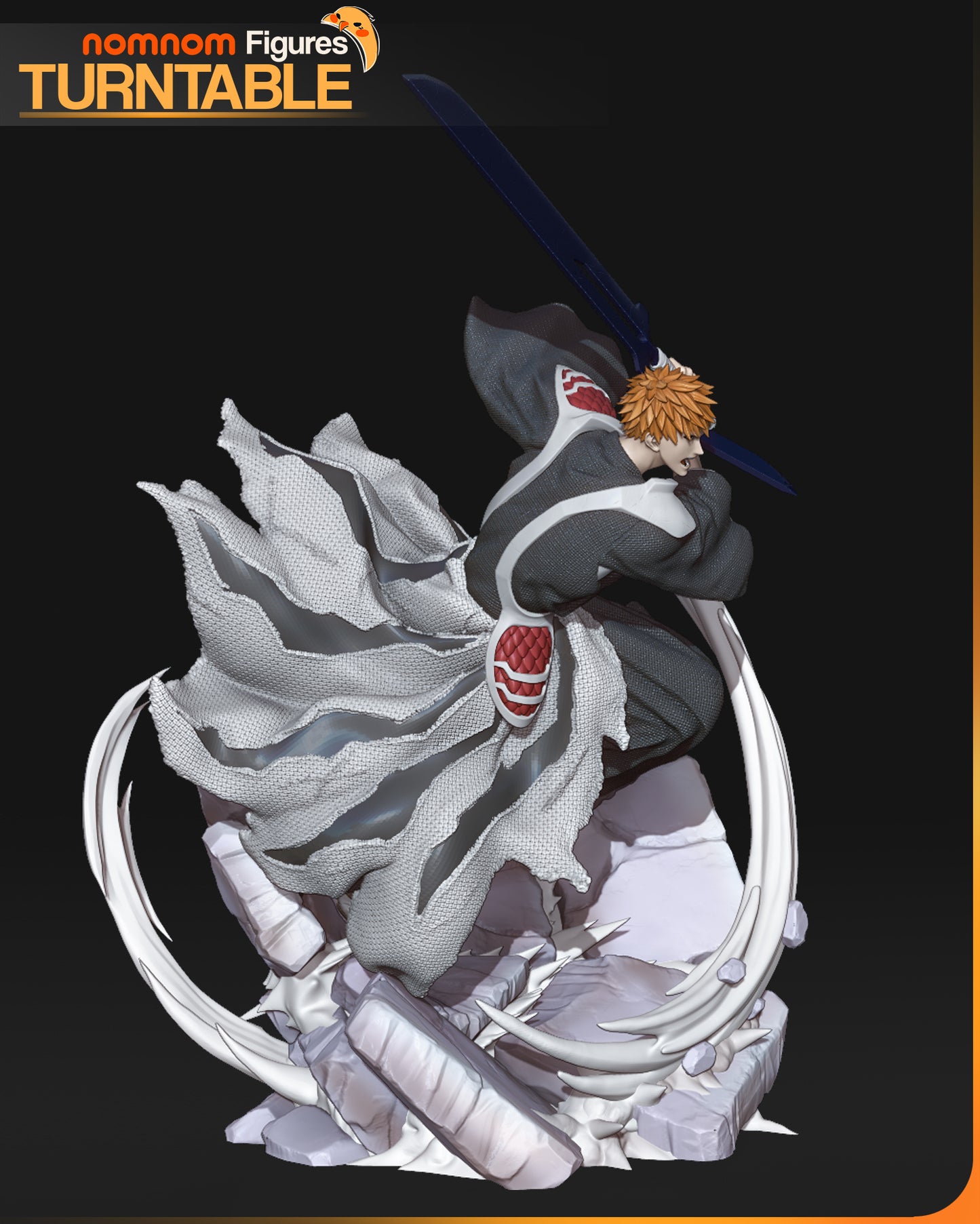 Ichigo Kurosaki (Bleach) 3d Printed Model Kit