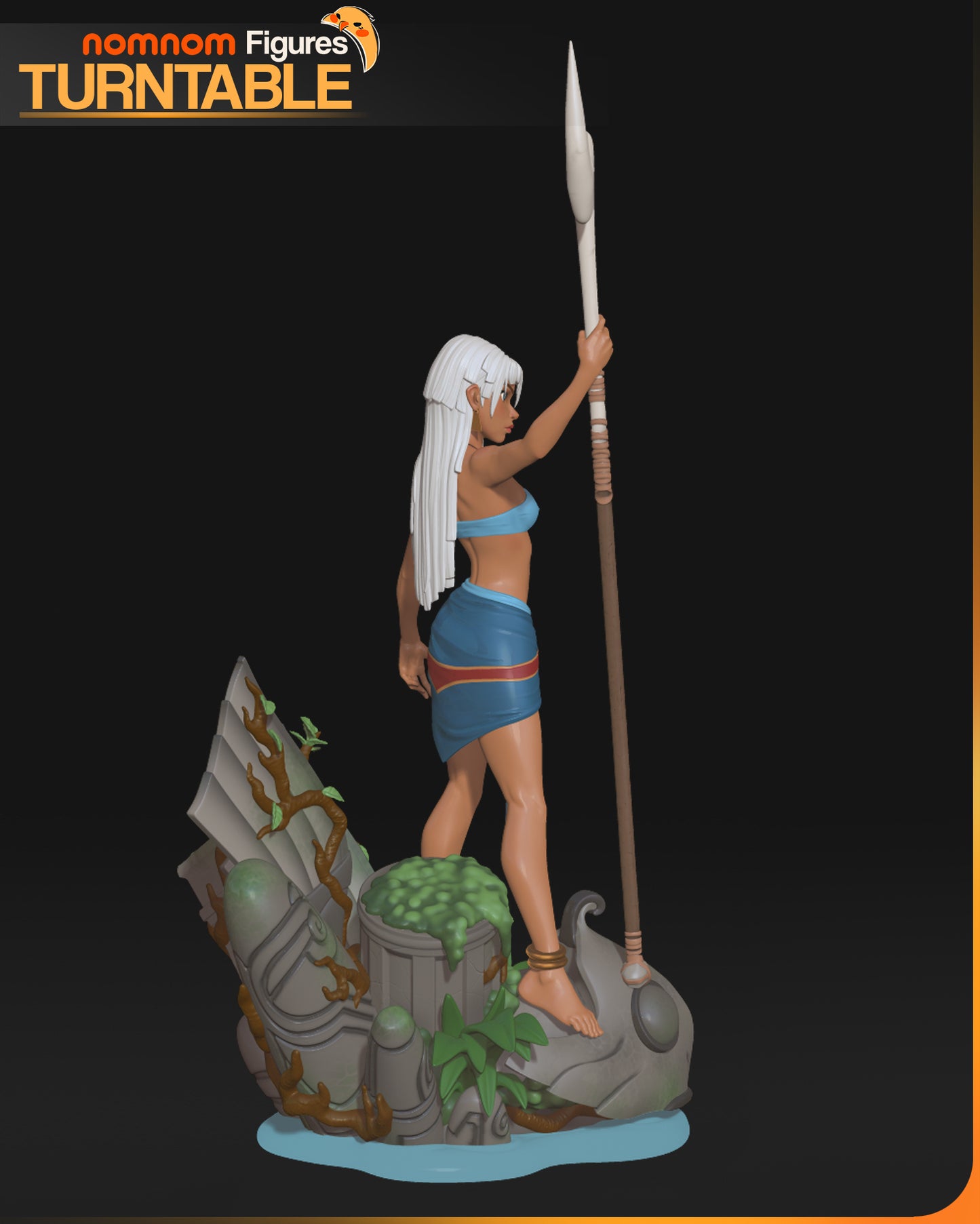 Kida (Atlantis) 3d Printed Model Kit