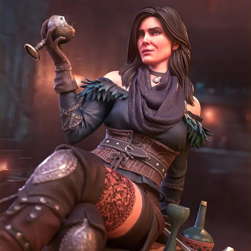 Yennifer (Witcher 3) 3d Printed Model Kit - 1:12