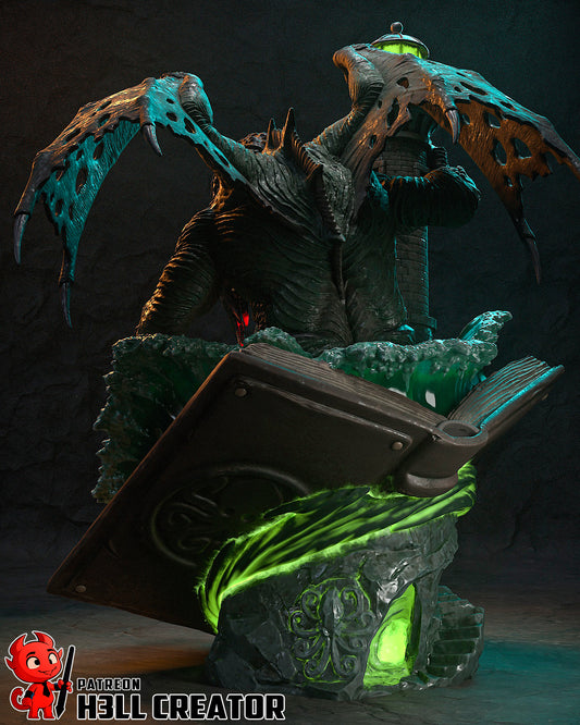Cthulhu (The Call of Cthulhu) - 3D Printed Fan Art Model Kit