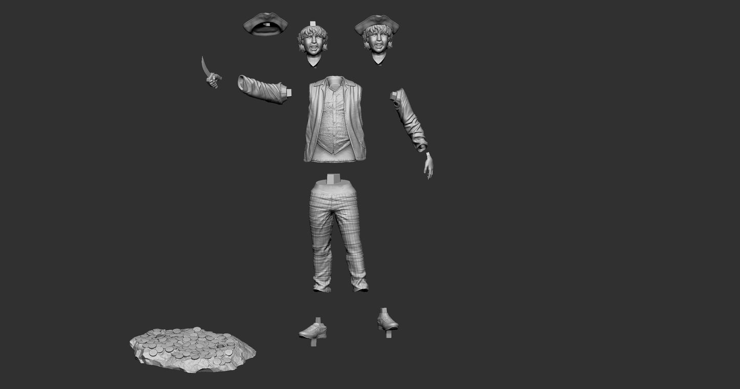 The Goonies 3D Printed Kit - 10 Scale/ 6 Scale - Unpainted / Unassembled Statue