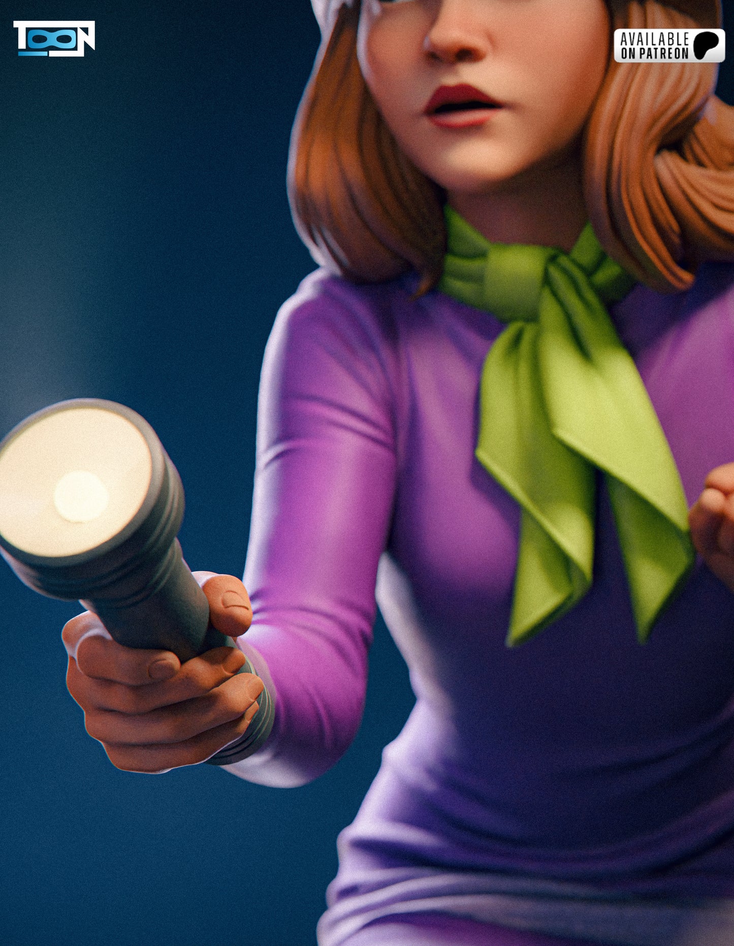 Daphne Blake (Scooby-Doo) - 3D Printed Model Kit 1:6 Scale