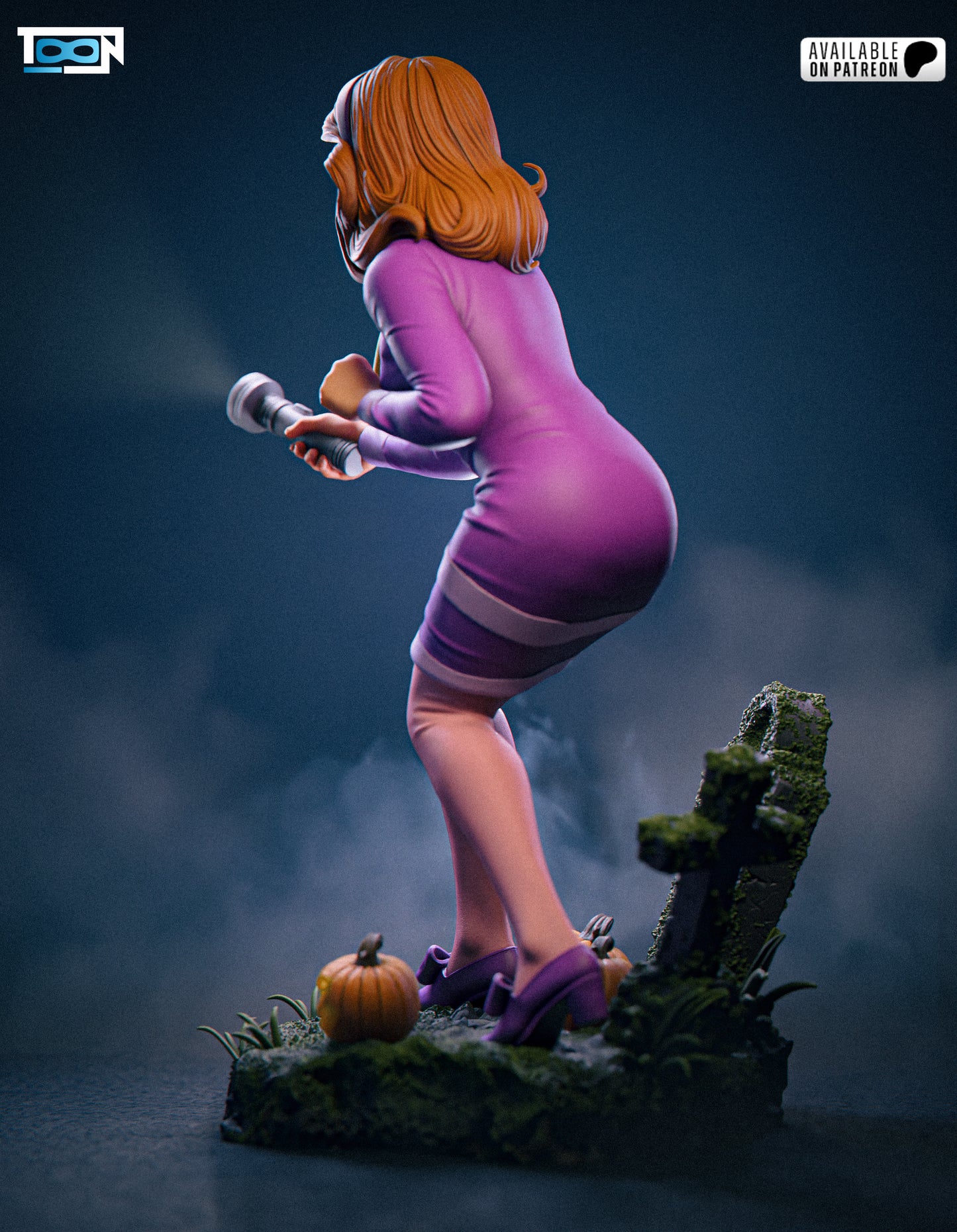 Daphne Blake (Scooby-Doo) - 3D Printed Model Kit 1:6 Scale