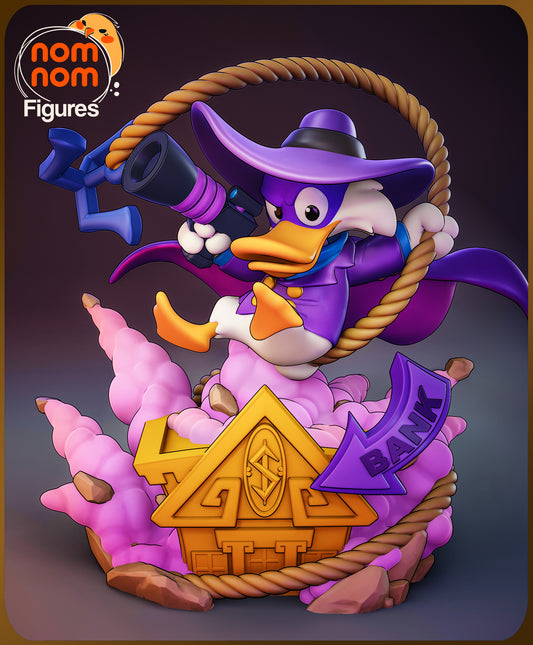Darkwing Duck (Chibi Fan Art) 3d Printed Model Kit