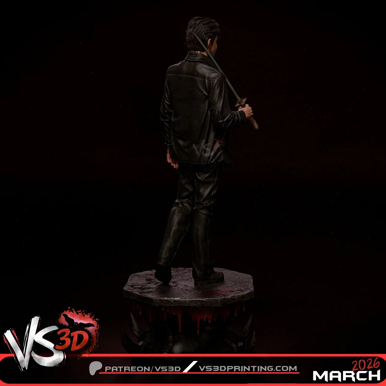 Deacon Frost (Blade) - 3D Model Kit - 10 Scale
