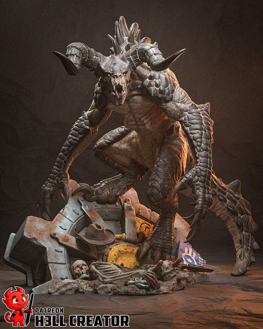 Death Claw (Fallout Universe) - 1:10 model kit (Fan Art)