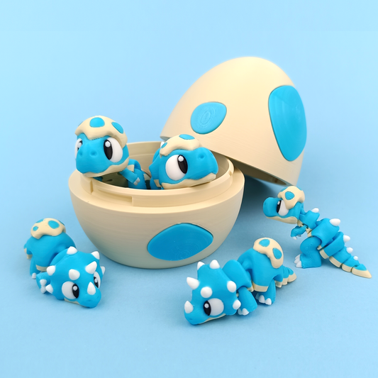Dinosaur Egg and Flexi Dinosaur