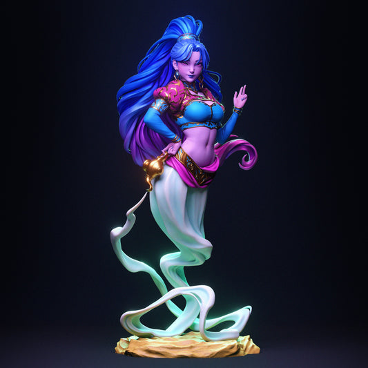 Djinn - 3D Printed Statue - 6 and 9 Scale (Genie)