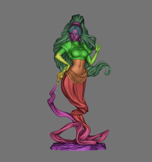 Djinn - 3D Printed Statue - 6 and 9 Scale (Genie)