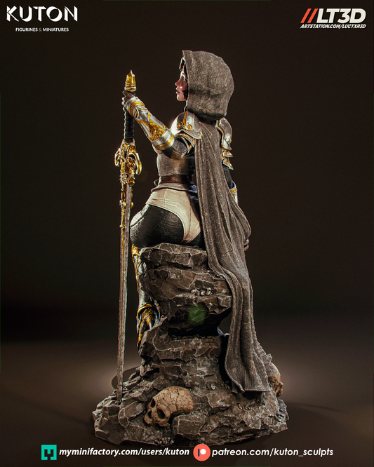 Elyssia (Kuton Original) - 3D Printed Model Kit - 1:10 Scale