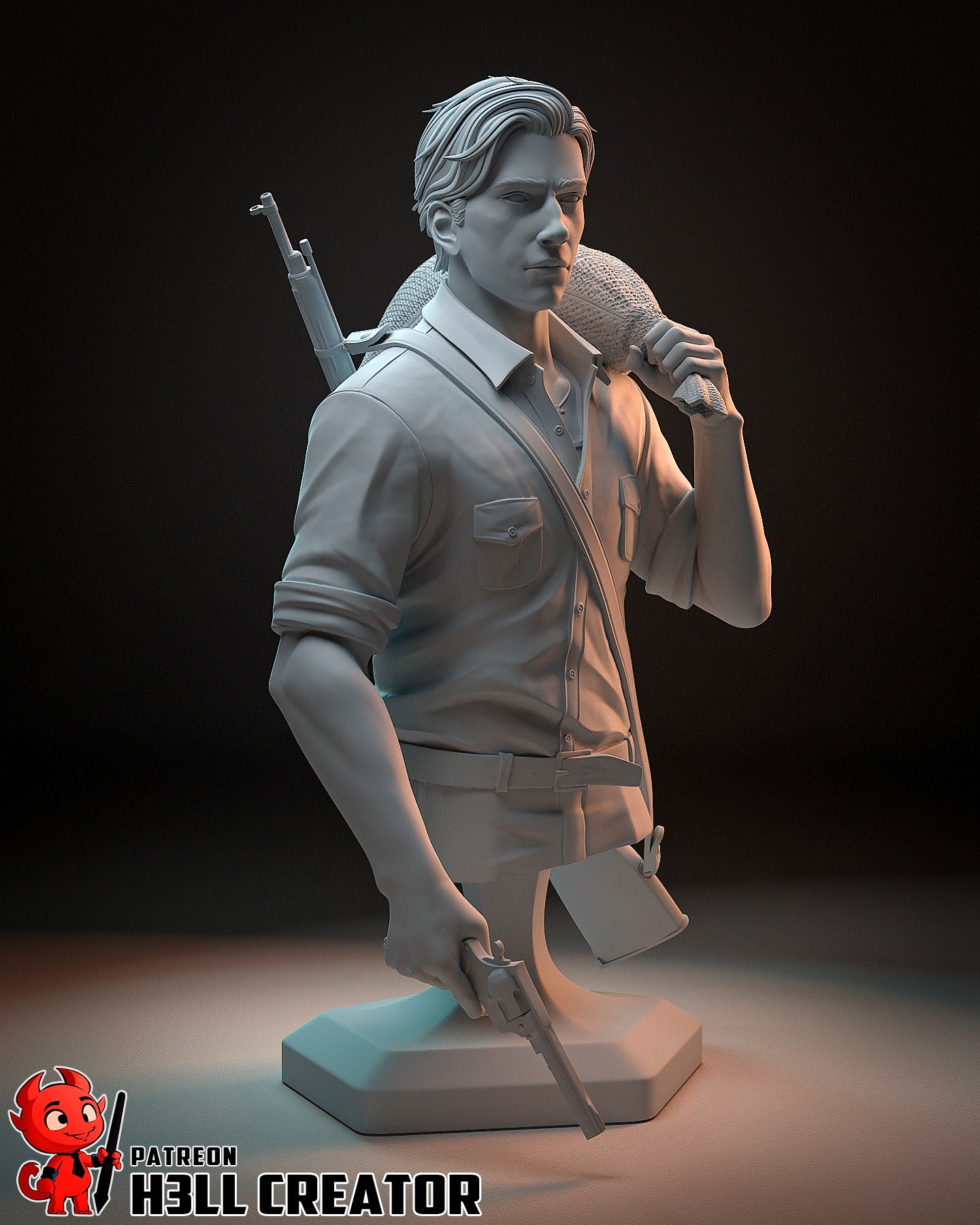 Enzo Favara (Maffia ToC) 3d Printed Model Kit - 1:12