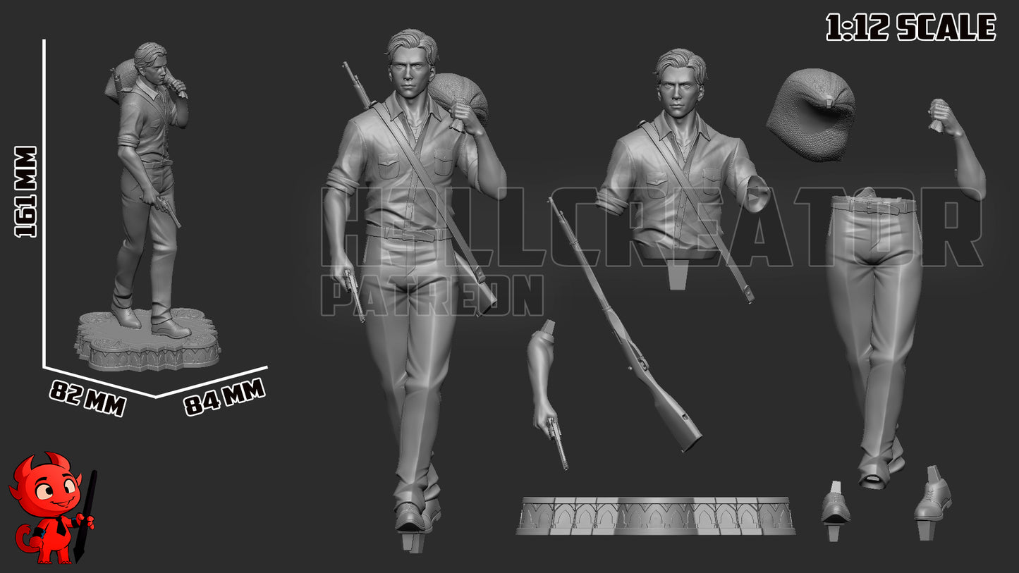 Enzo Favara (Maffia ToC) 3d Printed Model Kit - 1:12