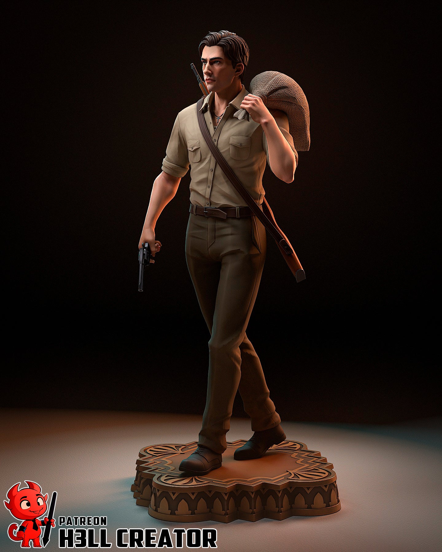 Enzo Favara (Maffia ToC) 3d Printed Model Kit - 1:12