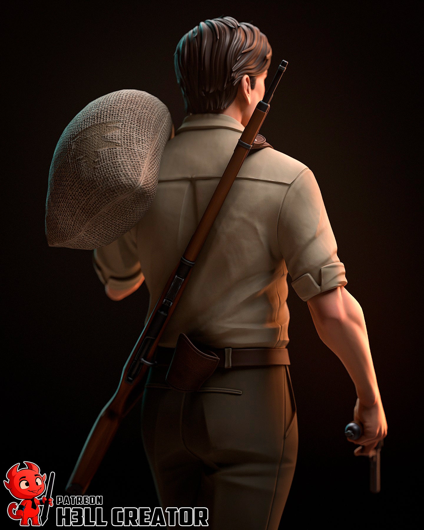 Enzo Favara (Maffia ToC) 3d Printed Model Kit - 1:12