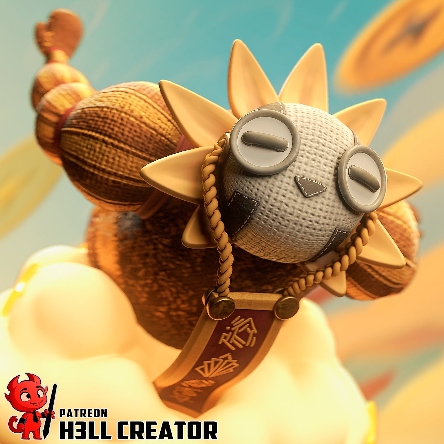 Esquie Toy (Clare Obscure: Exp. 33) - 3D Printed Fan Art Model Kit