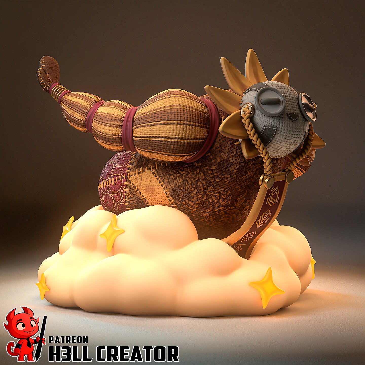 Esquie Toy (Clare Obscure: Exp. 33) - 3D Printed Fan Art Model Kit