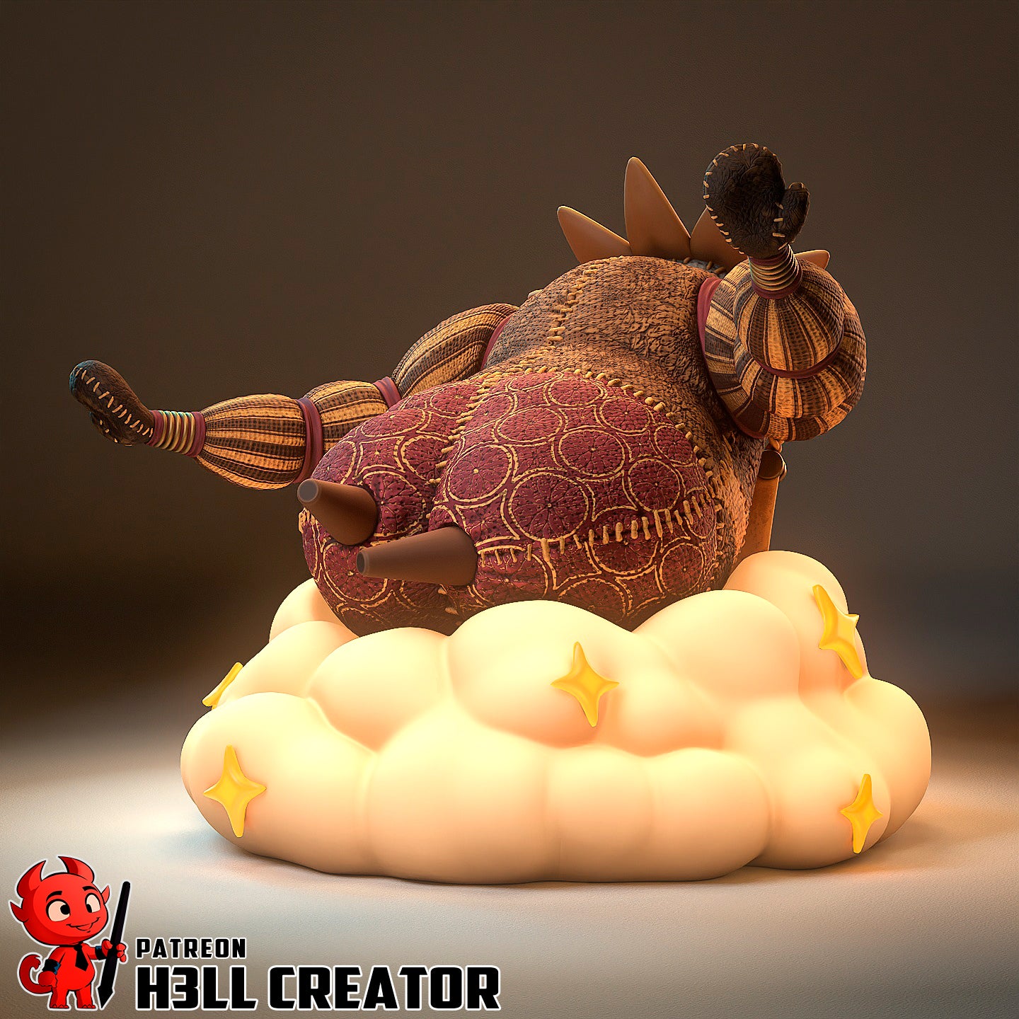 Esquie Toy (Clare Obscure: Exp. 33) - 3D Printed Fan Art Model Kit