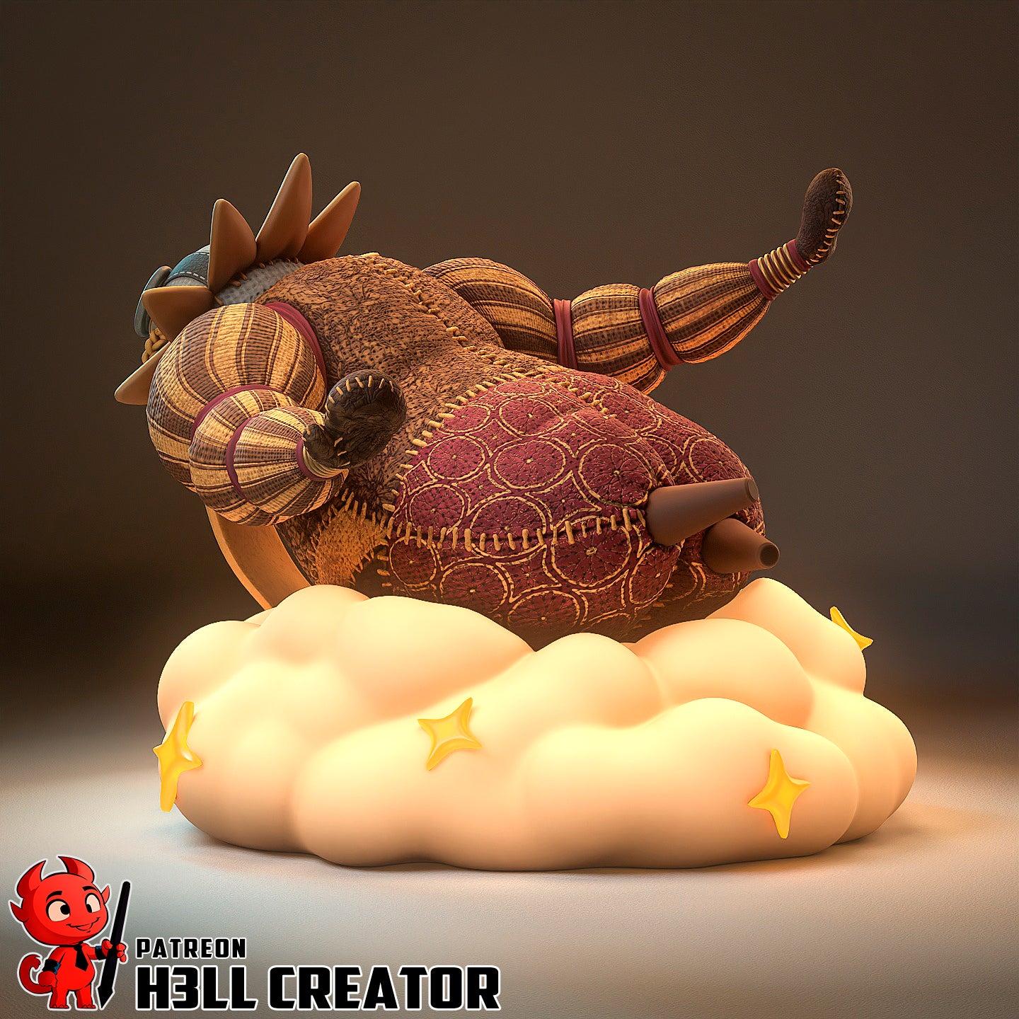 Esquie Toy (Clare Obscure: Exp. 33) - 3D Printed Fan Art Model Kit
