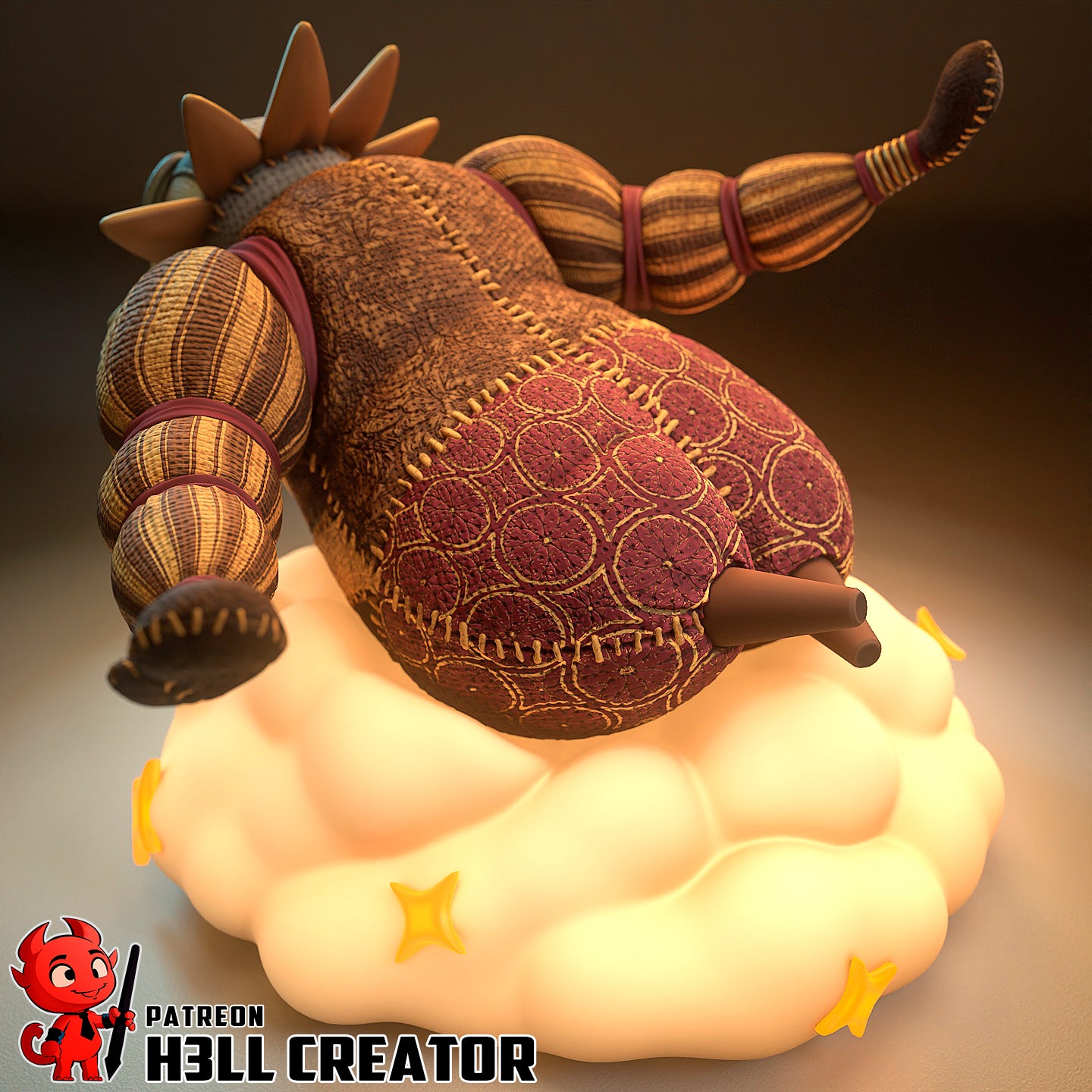 Esquie Toy (Clare Obscure: Exp. 33) - 3D Printed Fan Art Model Kit
