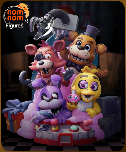 Five Nights at Freddys (Miniature) 3d Printed Model Kit