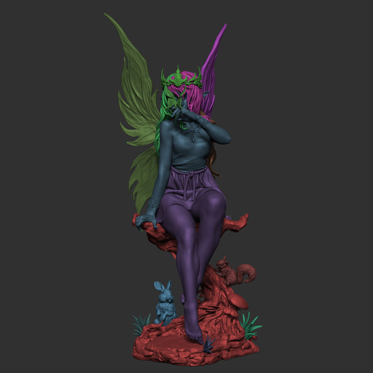 Divine Fairy 3d Printed Model Statue Kit - 9 and 6 scale
