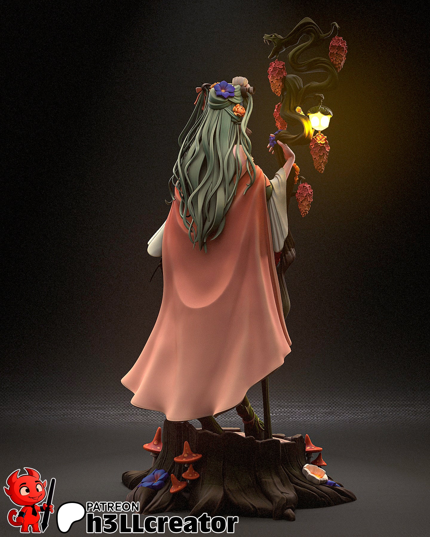 Fearne Calloway - 3D Printed Model Statue and Bust 12 Scale