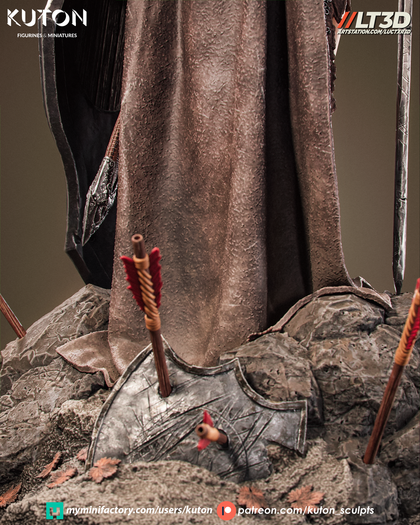 Ardyn - 3D Printed Statue Model Kit