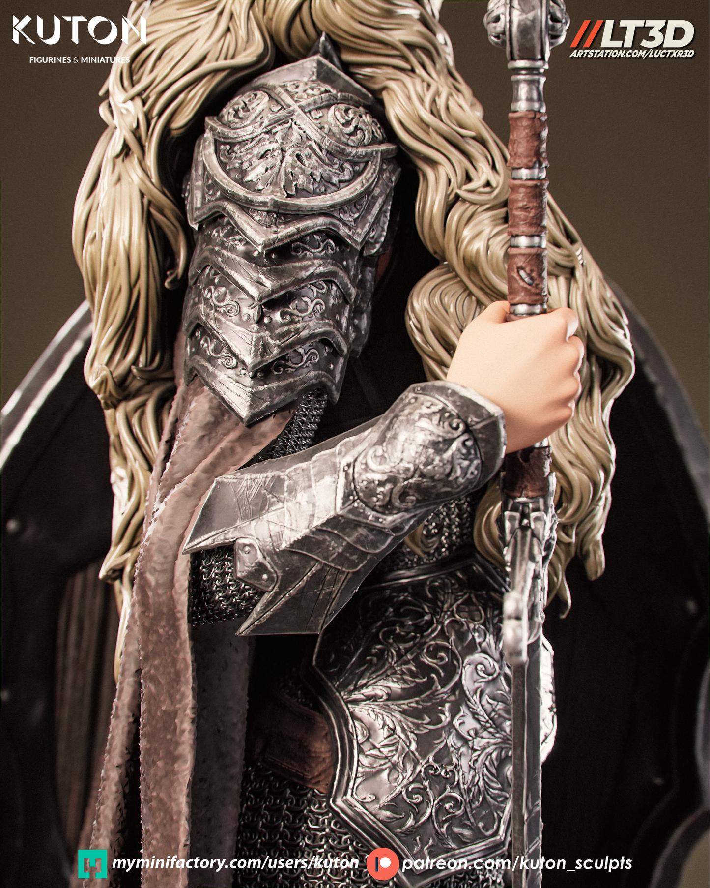 Ardyn - 3D Printed Statue Model Kit