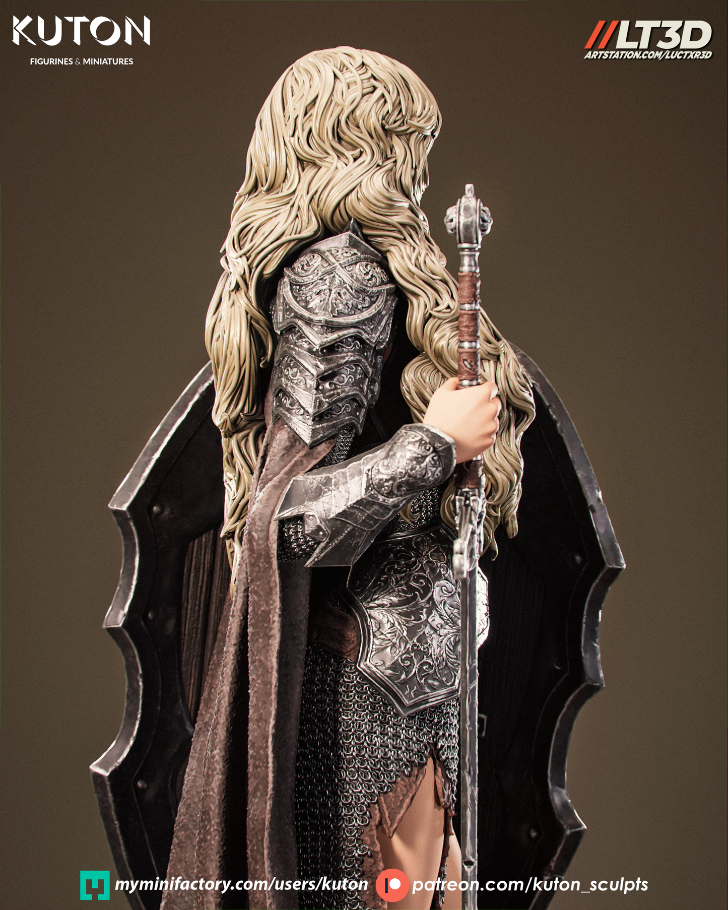 Ardyn - 3D Printed Statue Model Kit