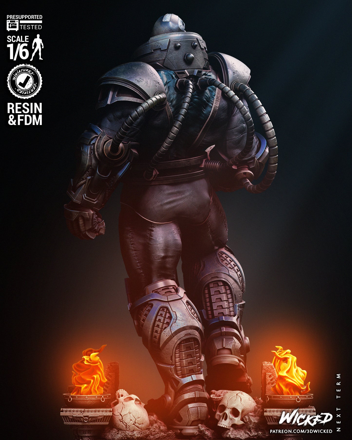 Apocalypse (Fan Art) - 6 or 12 scale (520mm or 260mm) - 3D Print kit