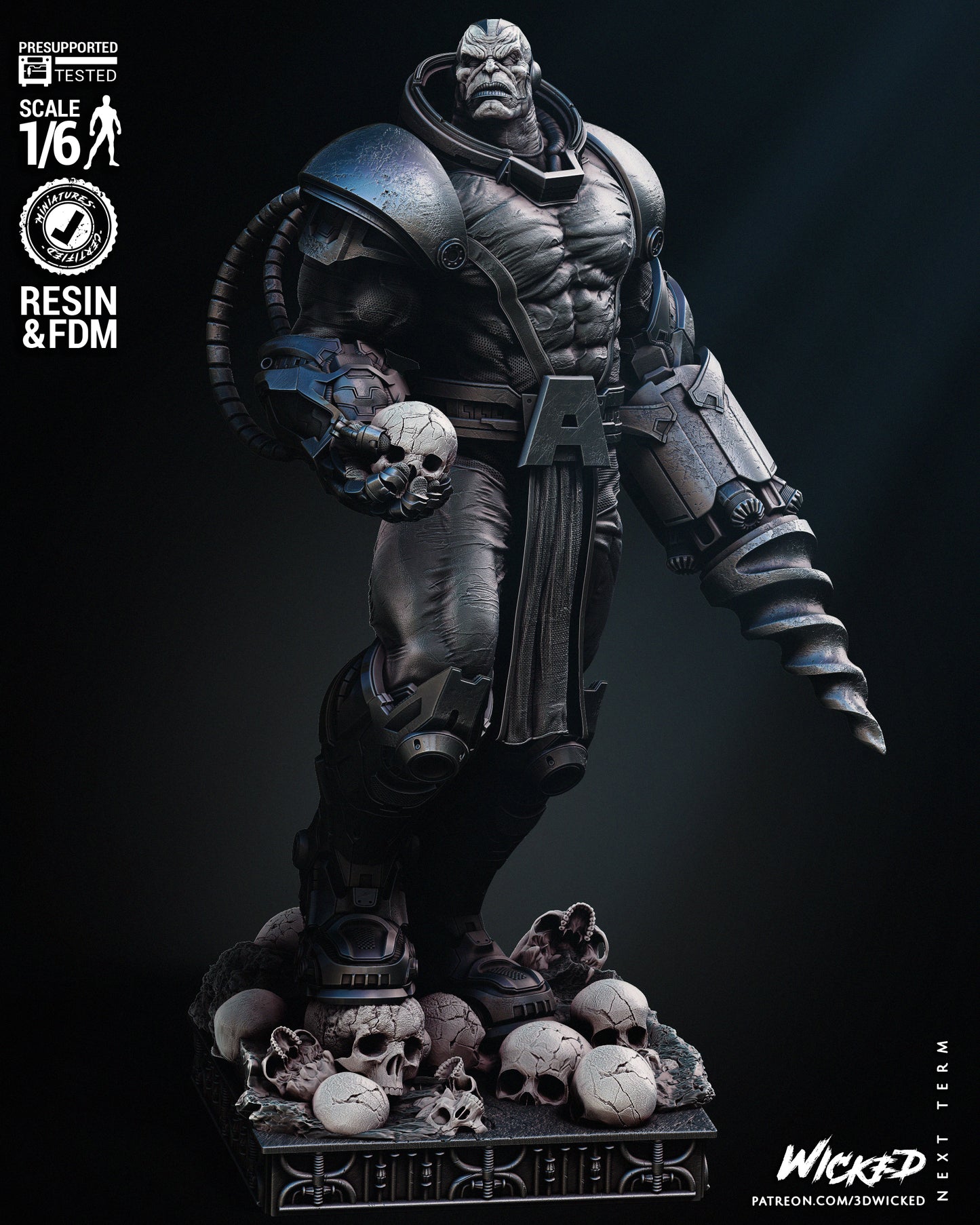 Apocalypse (Fan Art) - 6 or 12 scale (520mm or 260mm) - 3D Print kit