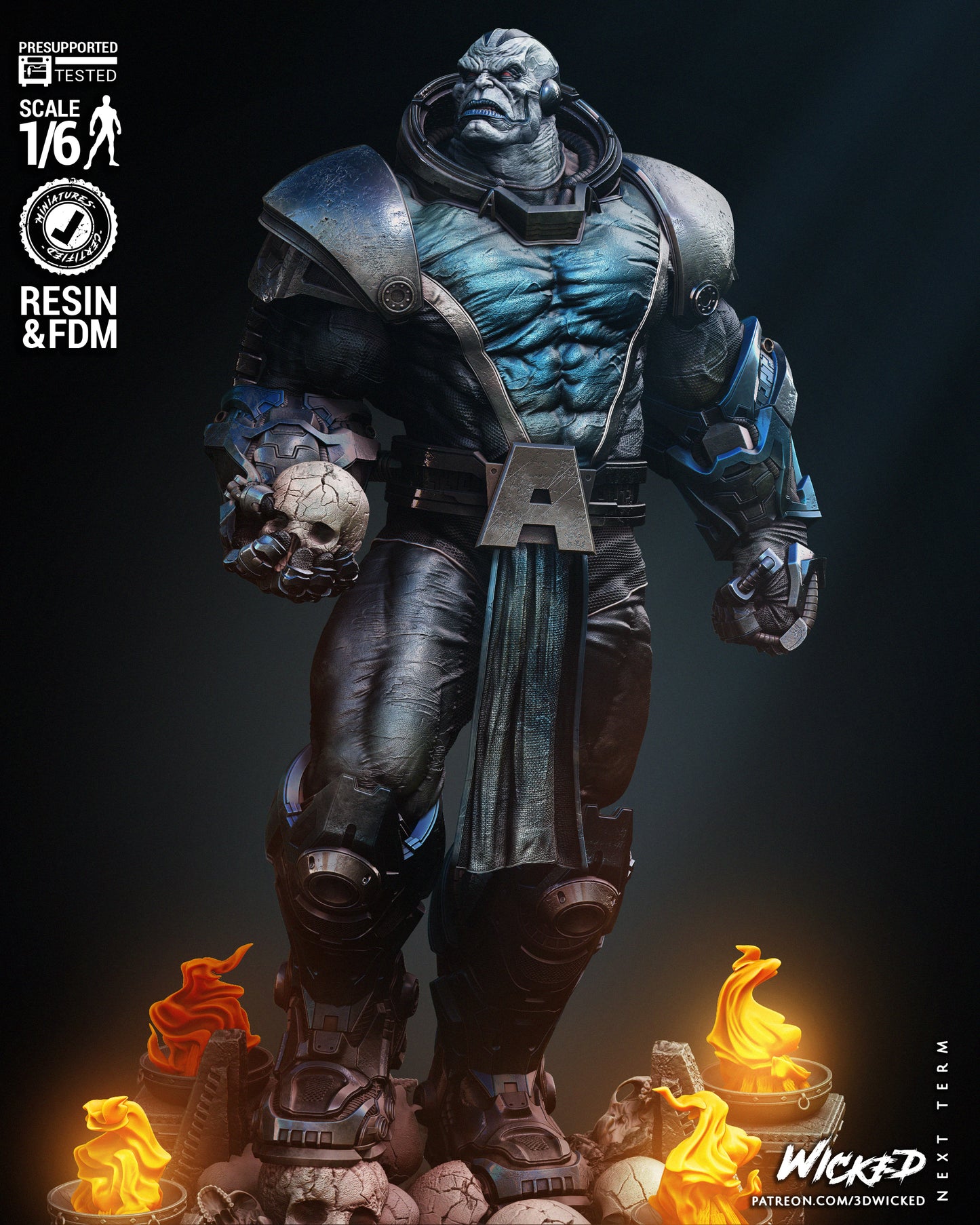 Apocalypse (Fan Art) - 6 or 12 scale (520mm or 260mm) - 3D Print kit
