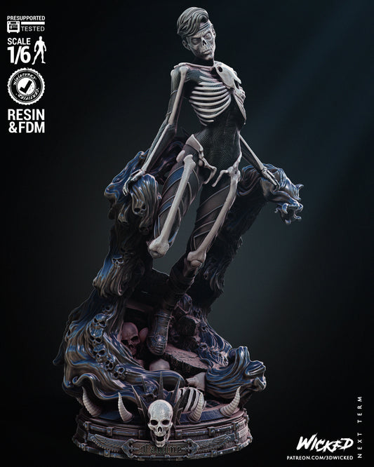 Famine (Fan Art) Statue - 6 or 12 scale (386mm - 193mm tall - 3D Print kit