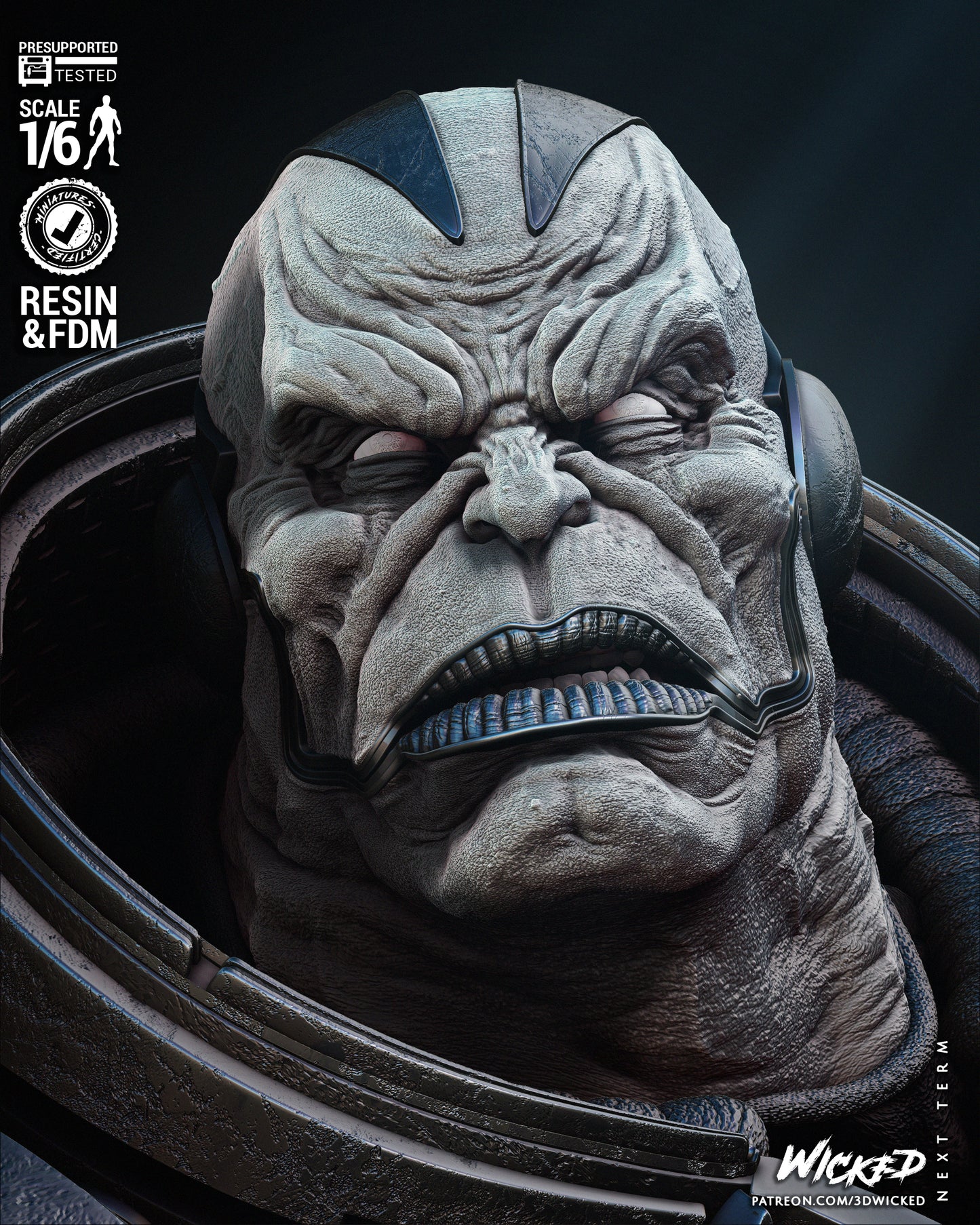 Apocalypse (Fan Art) - 6 or 12 scale (520mm or 260mm) - 3D Print kit