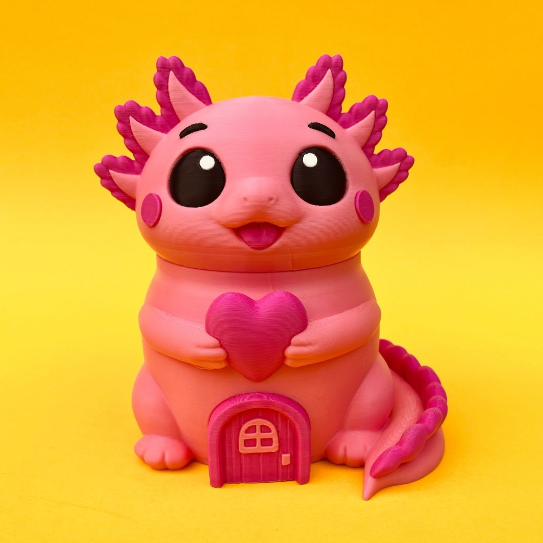 Flexi Axolotl and House