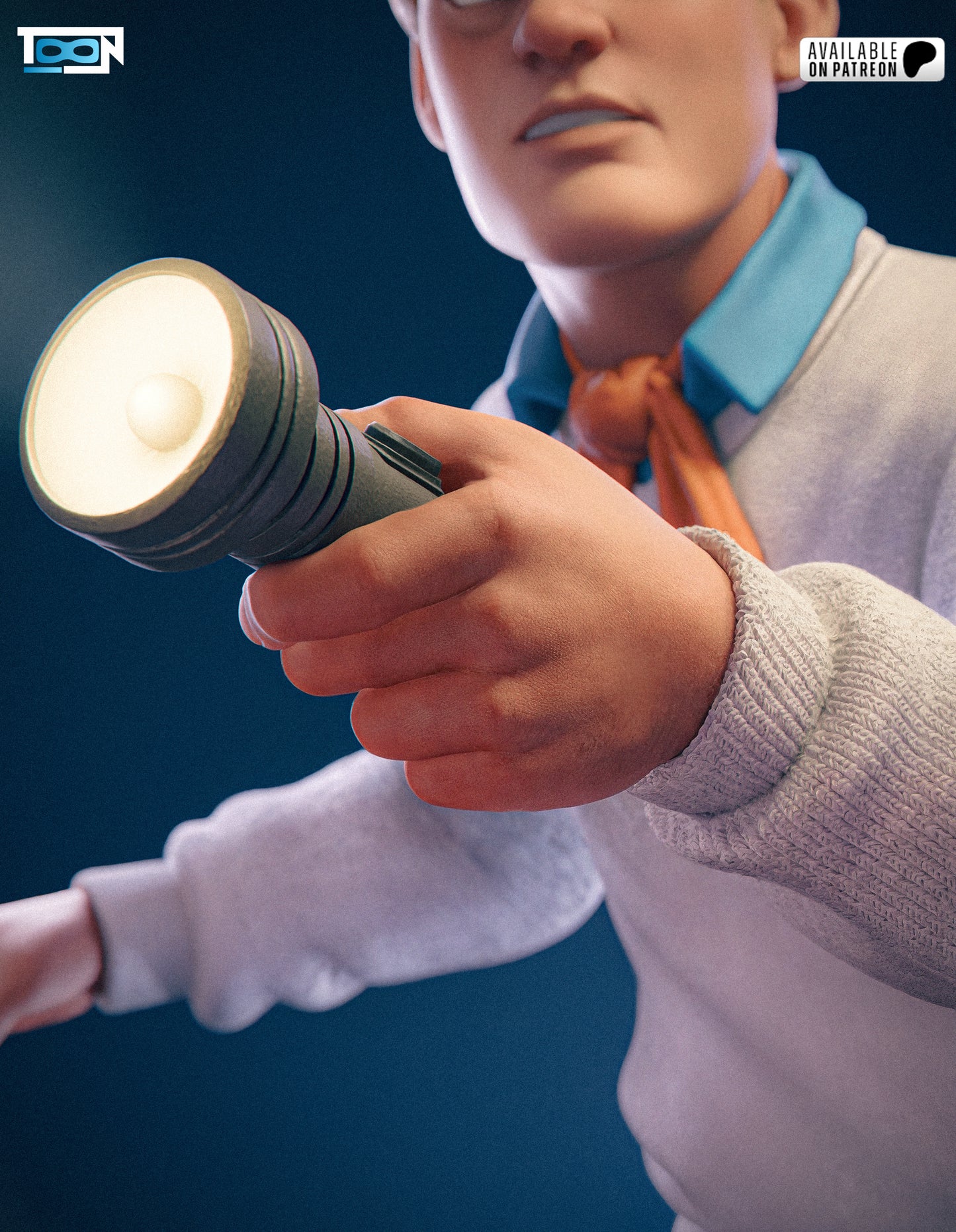 Fred Jones (Scooby-Doo) - 3D Printed Model Kit 1:6 Scale