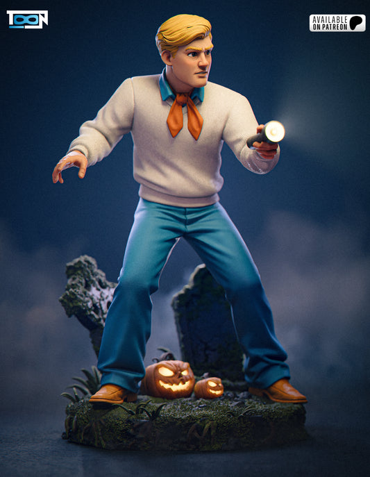 Fred Jones (Scooby-Doo) - 3D Printed Model Kit 1:6 Scale