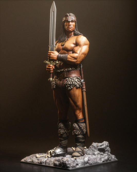 Conan the Destroyer 3D Printed Model - 1:6 Scale