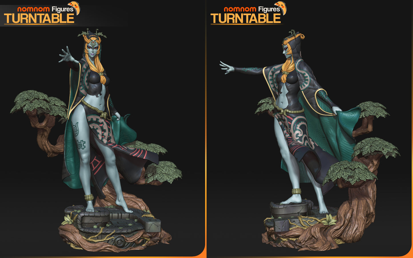 Midna (Legend of Zelda) 3d Printed Model Kit