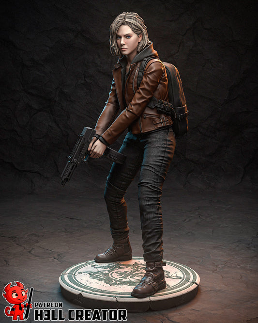 Grace Ashcroft (Resident Evil) Statue / Bust - 3D Printed Model Kit