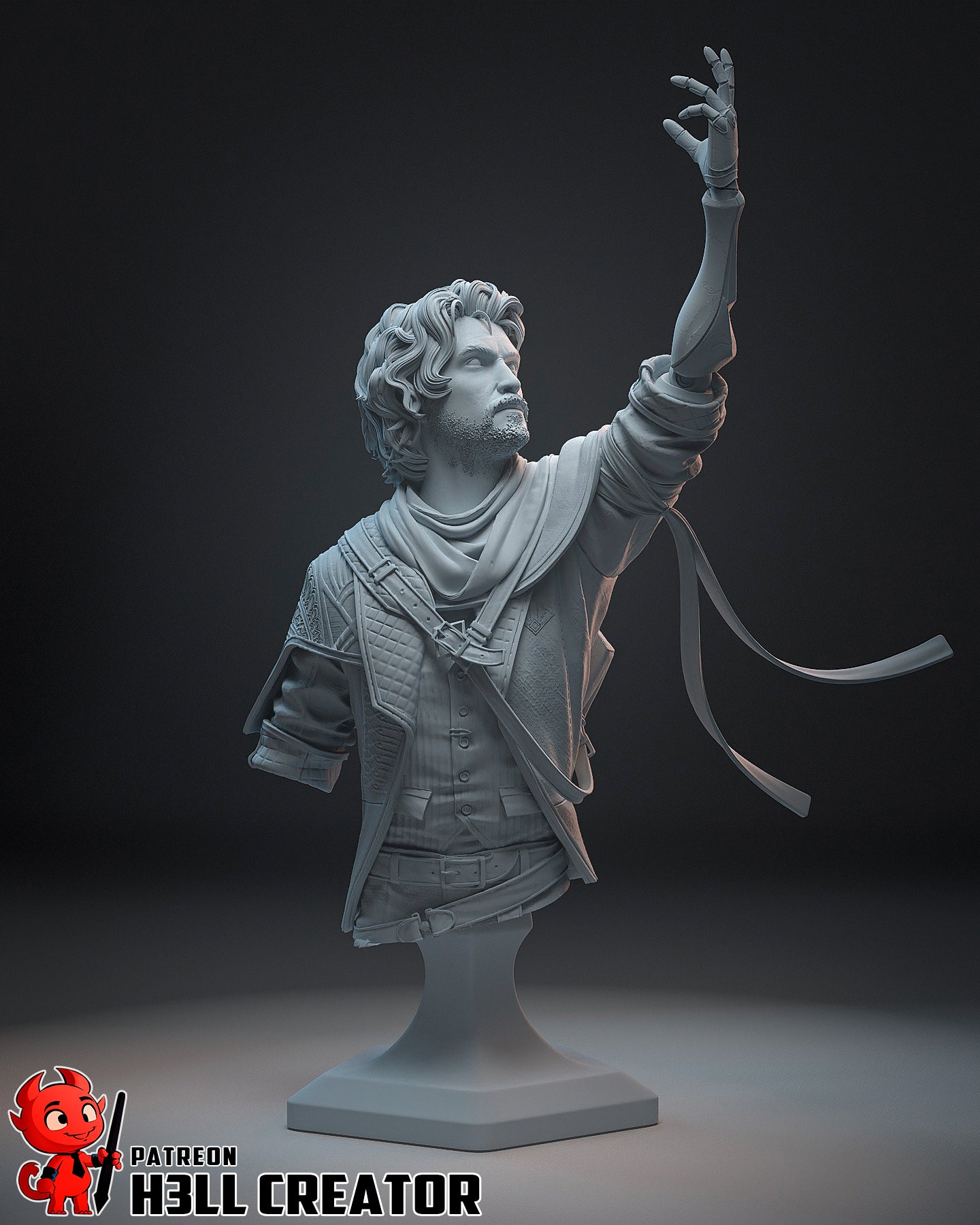 Gustave (Clare Obscure: Exp. 33) - 3D Printed Fan Art Model Kit