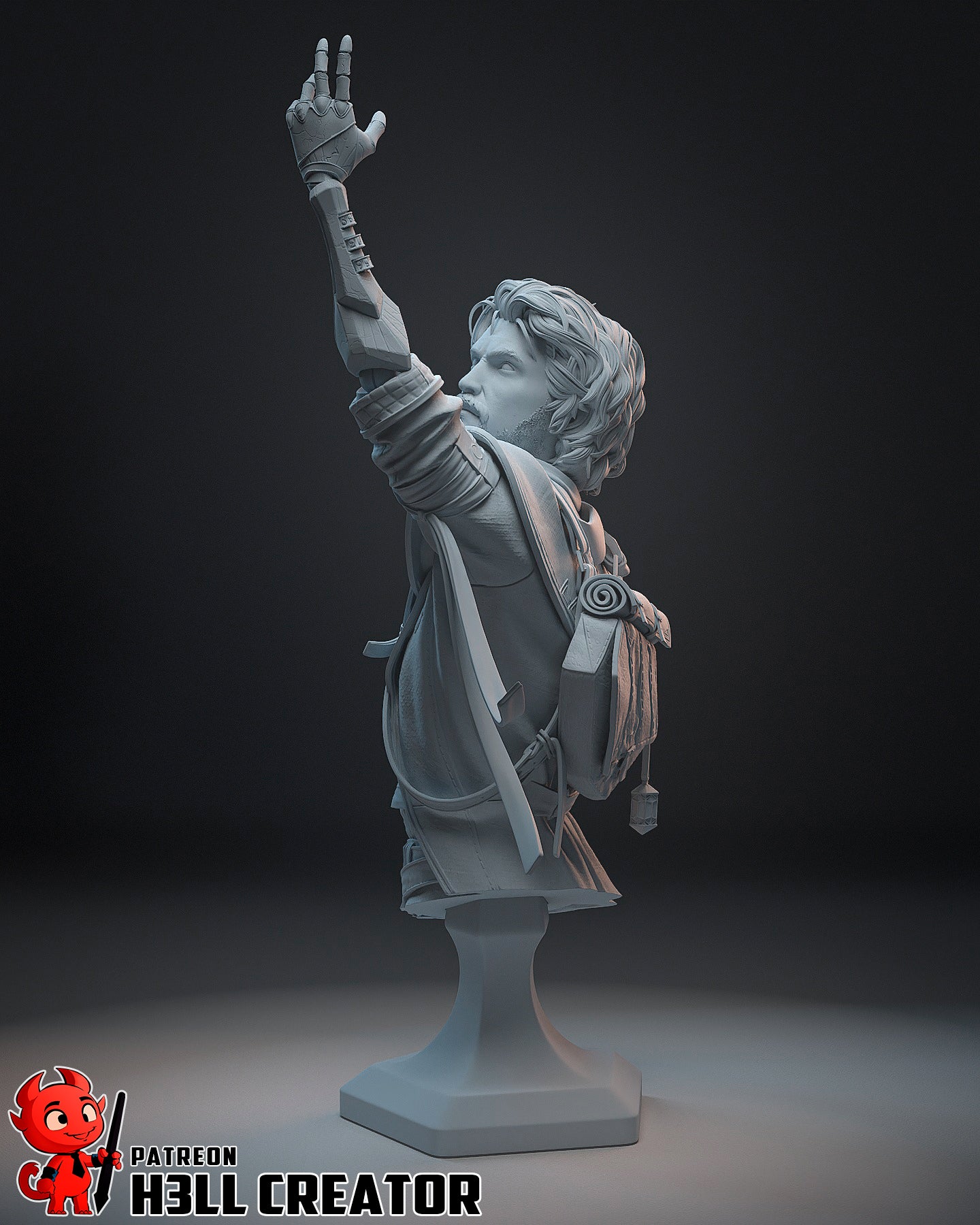 Gustave (Clare Obscure: Exp. 33) - 3D Printed Fan Art Model Kit