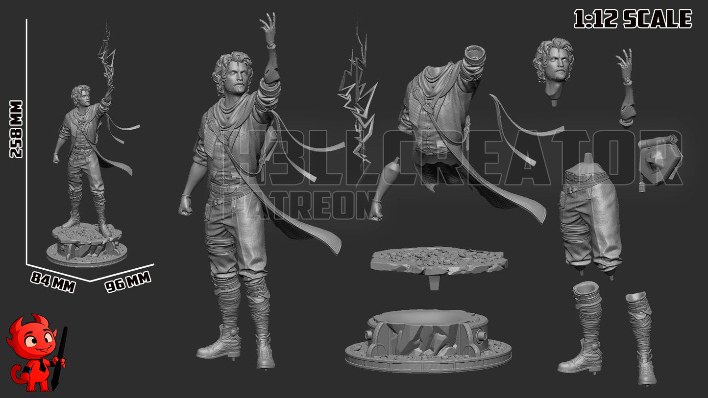 Gustave (Clare Obscure: Exp. 33) - 3D Printed Fan Art Model Kit