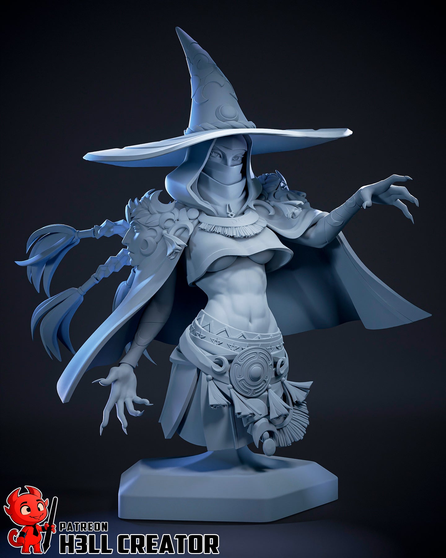 Hecate (Hades 2) - 3D Printed Fan Art Model Kit