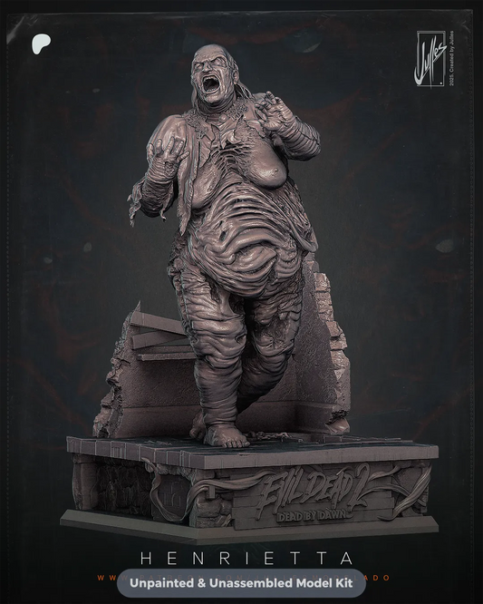 Henrietta - Evil Dead - 3D Printed State Model Kit -  6 Scale