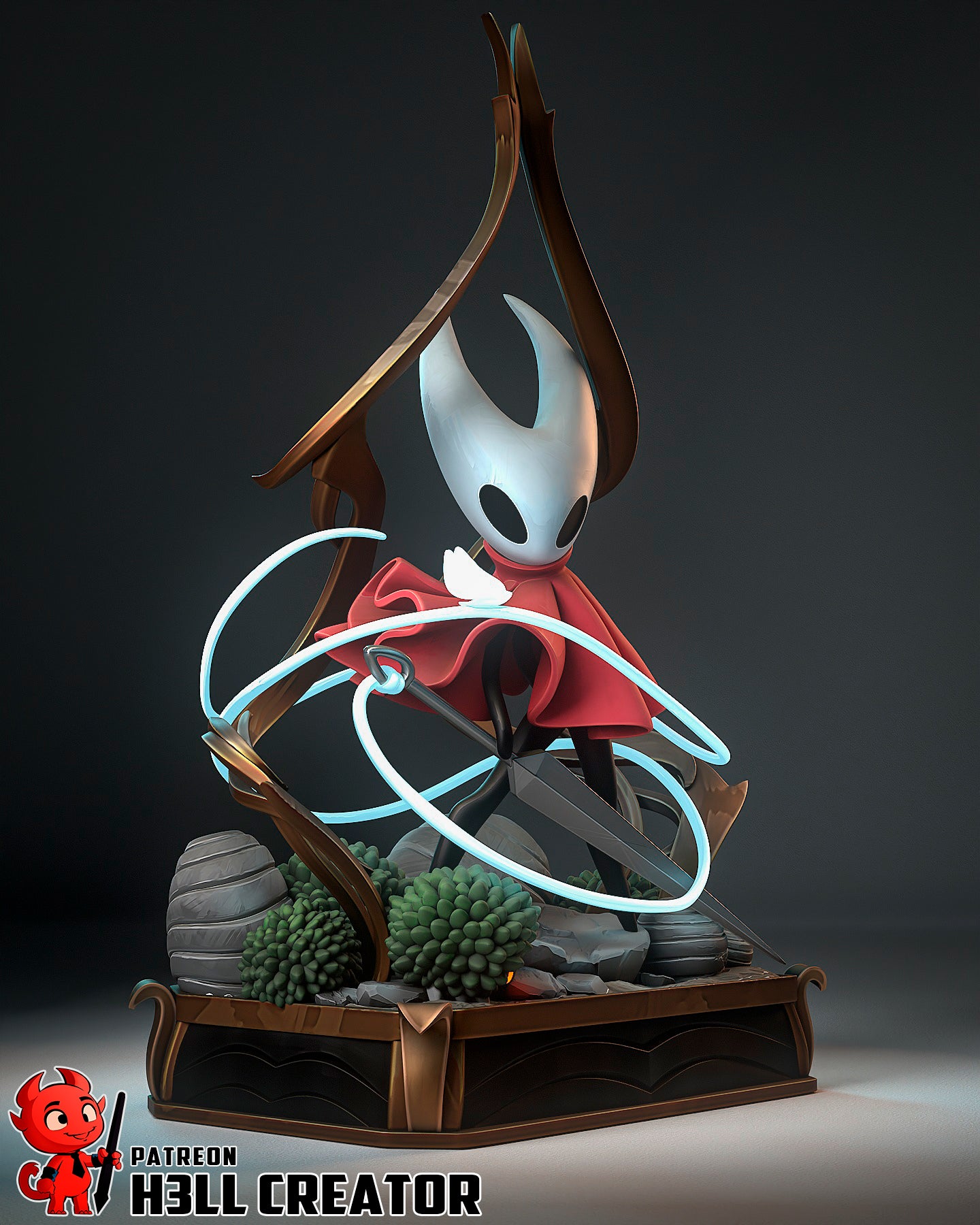 Hornet (Hollow Knight: Silksong) - 3D Printed Fan Art Model Kit