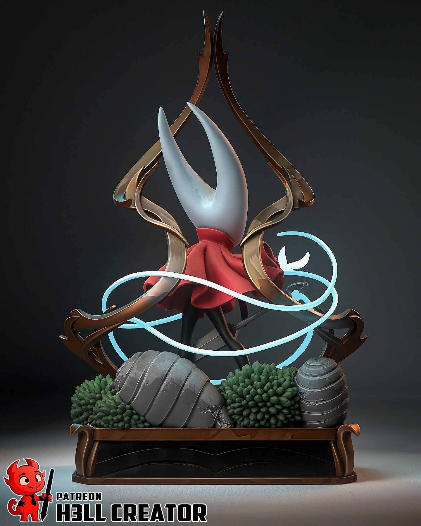 Hornet (Hollow Knight: Silksong) - 3D Printed Fan Art Model Kit