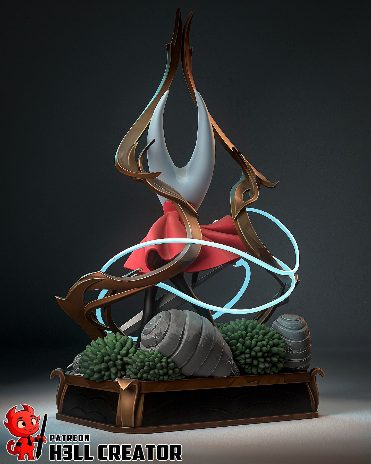 Hornet (Hollow Knight: Silksong) - 3D Printed Fan Art Model Kit